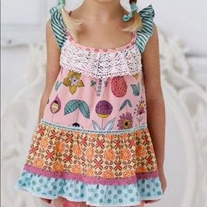 Brand New Matilda Jane Skeeball Tunic Size 6